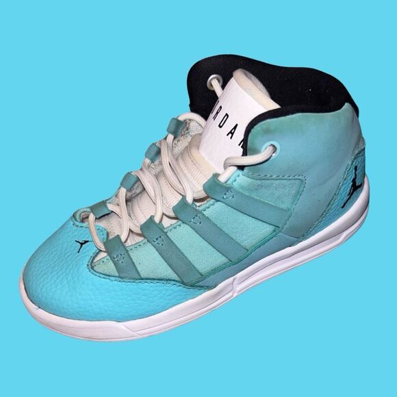 Toddler Jordan Max Aura GS 'Light Aqua' Sneakers Size 10 C - Picture 1 of 9